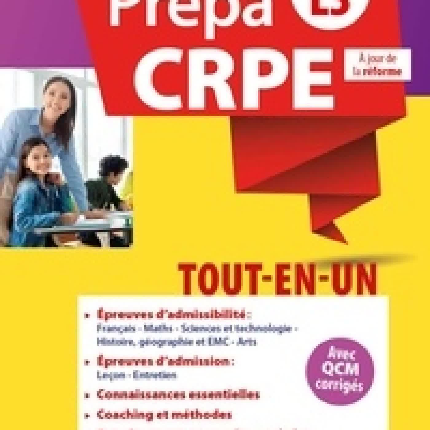 {téléchargement} Prépa CRPE tout-en-un. Concours L3