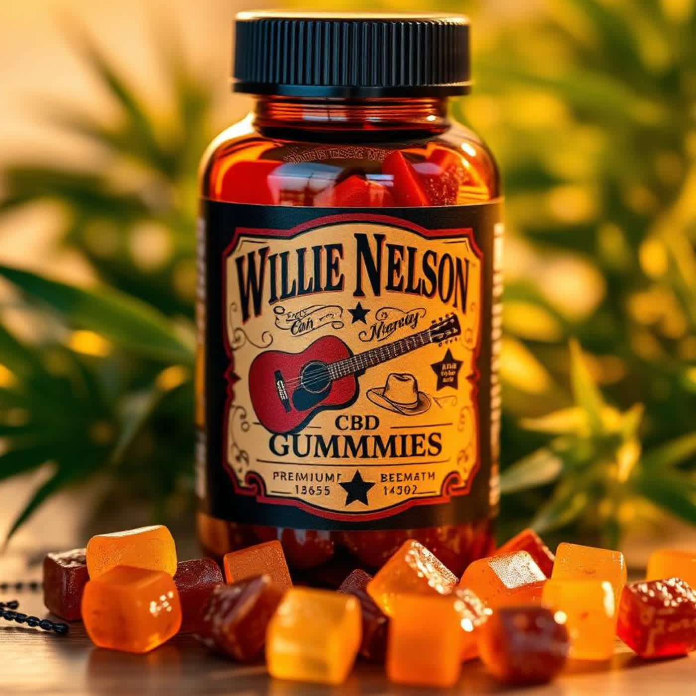 Willie Nelson CBD Gummies™ Full Spectrum Hemp Formula for Better Wellness and Relaxation