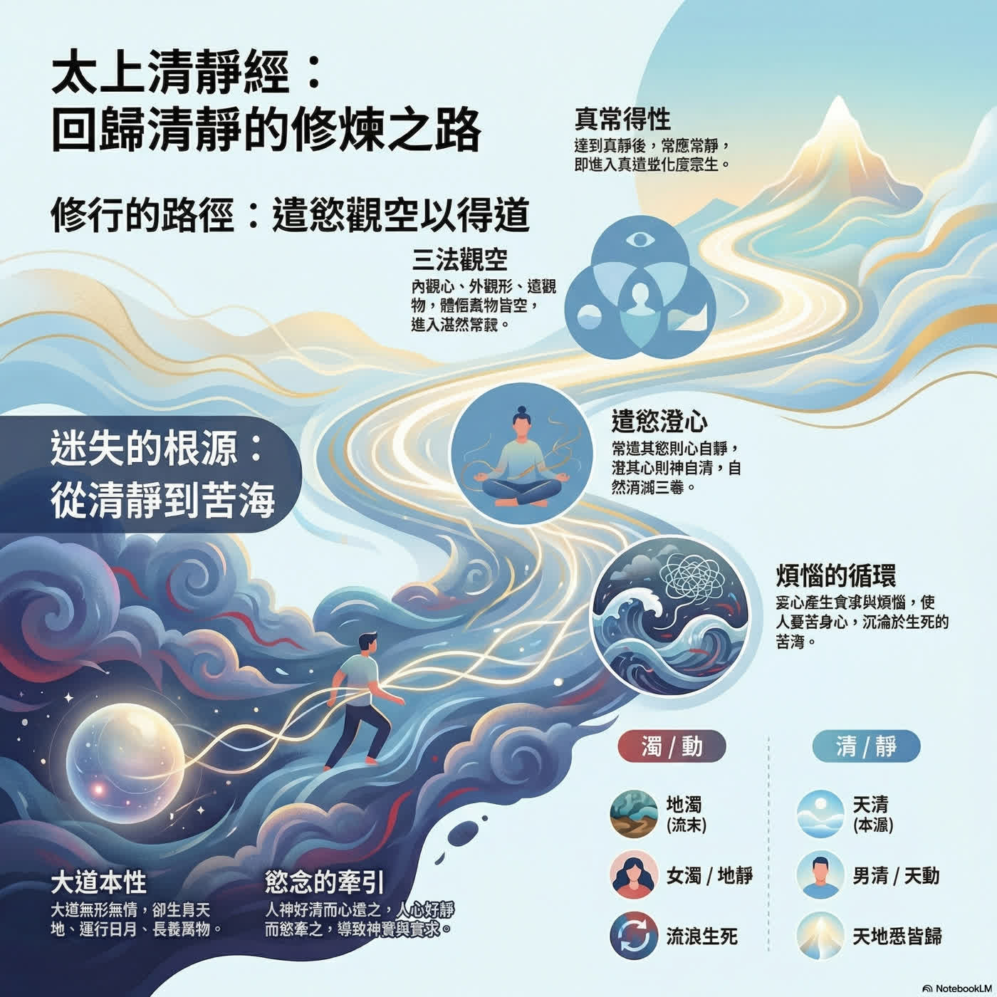 【解憂心法】情緒總是被別人牽著走？《太上清靜經》，教你修煉「內在穩定力」。 episode artwork