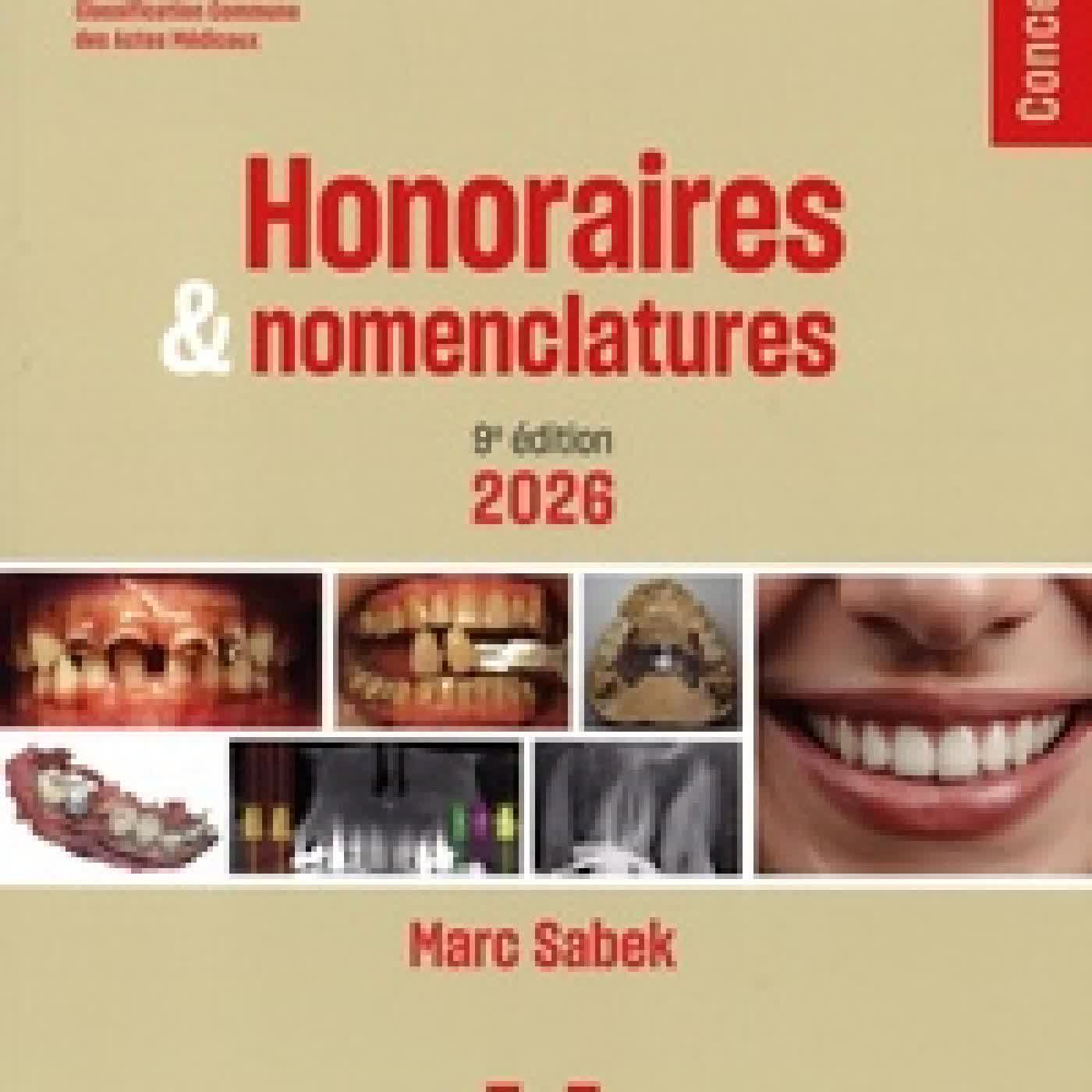 {téléchargement} Honoraires et nomenclature CCAM Edition 2026