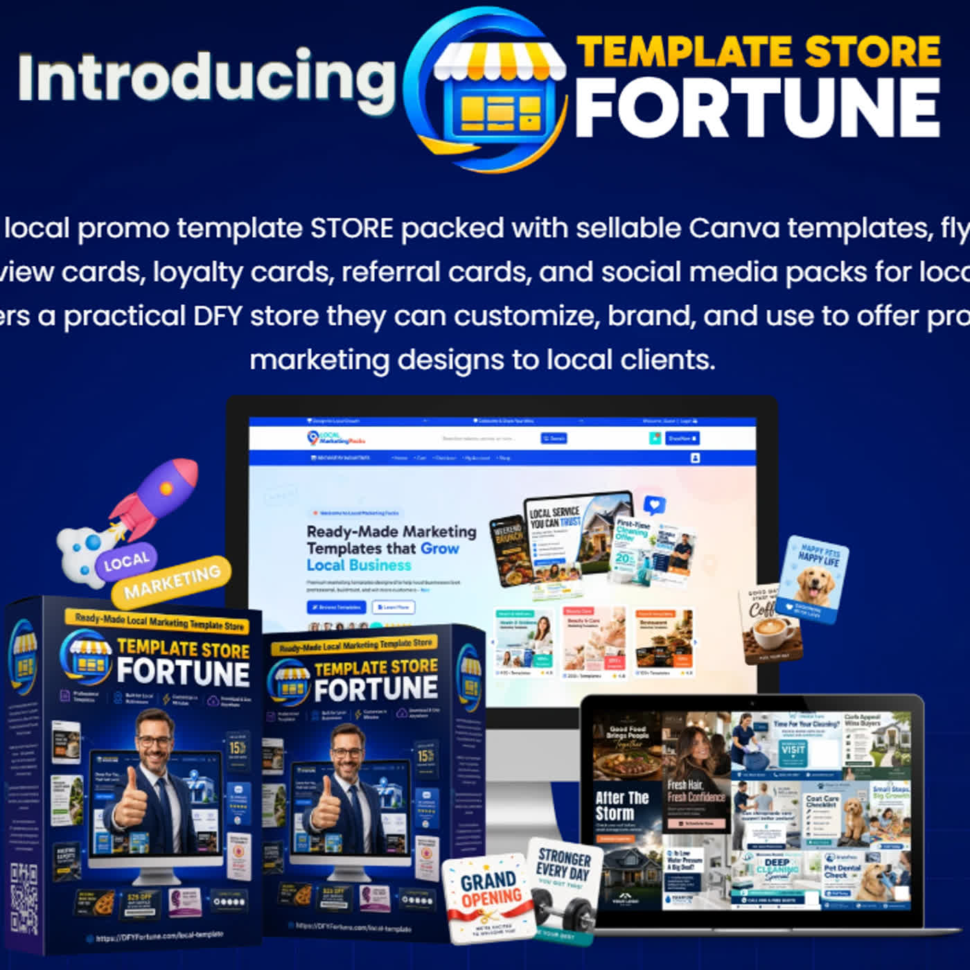 LOCAL TEMPLATE STORE FORTUNE Review (Dawn Vu)