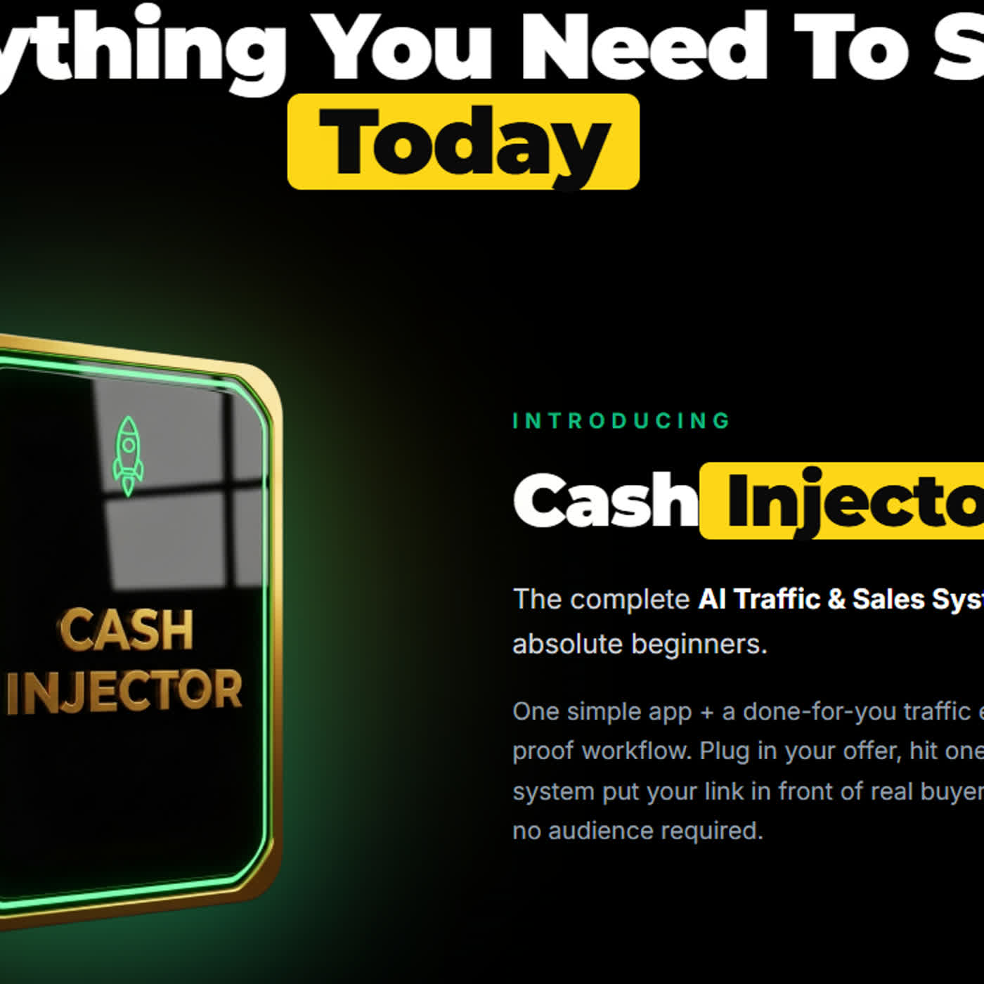 CASH INJECTOR Review (Robin Palmer)