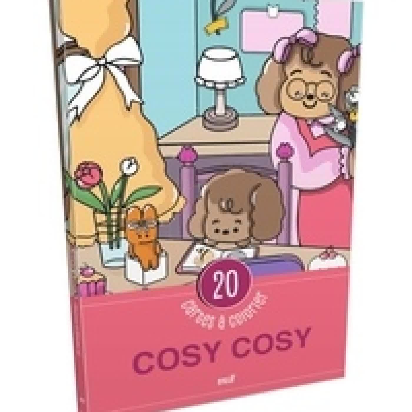Lire en ligne : Cosy cosy. 20 cartes à colorier