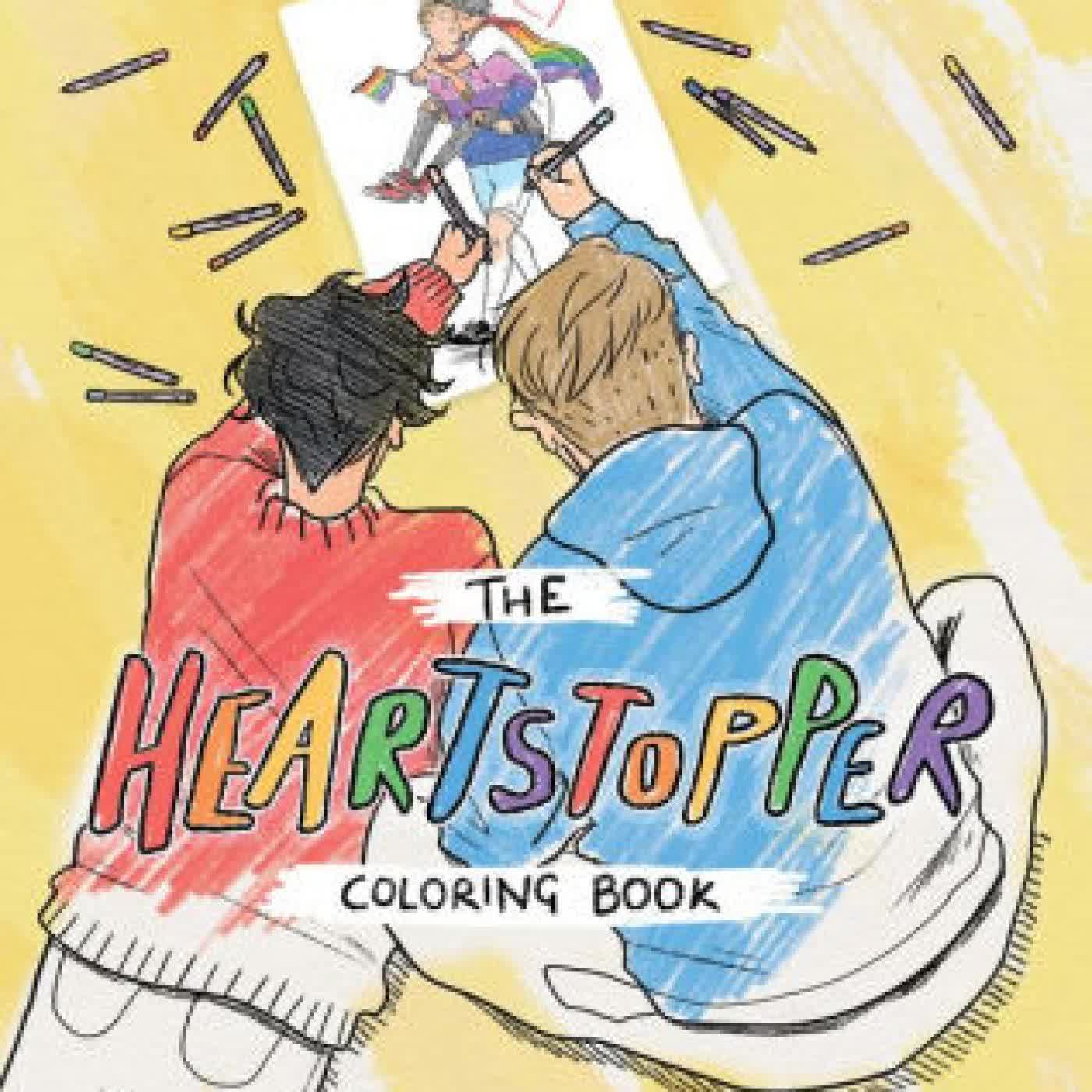 The Official Heartstopper Coloring Book by Alice Oseman on Iphone New Format