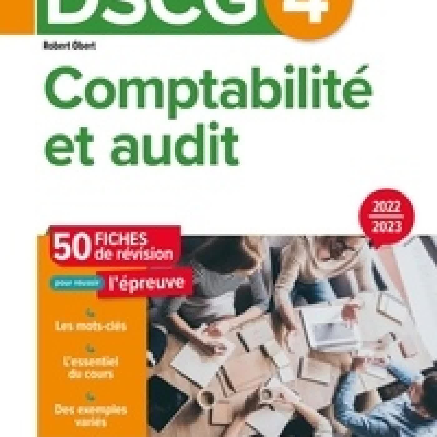 {téléchargement} Comptabilité et audit DSCG 4 - 50 Fiches de révision