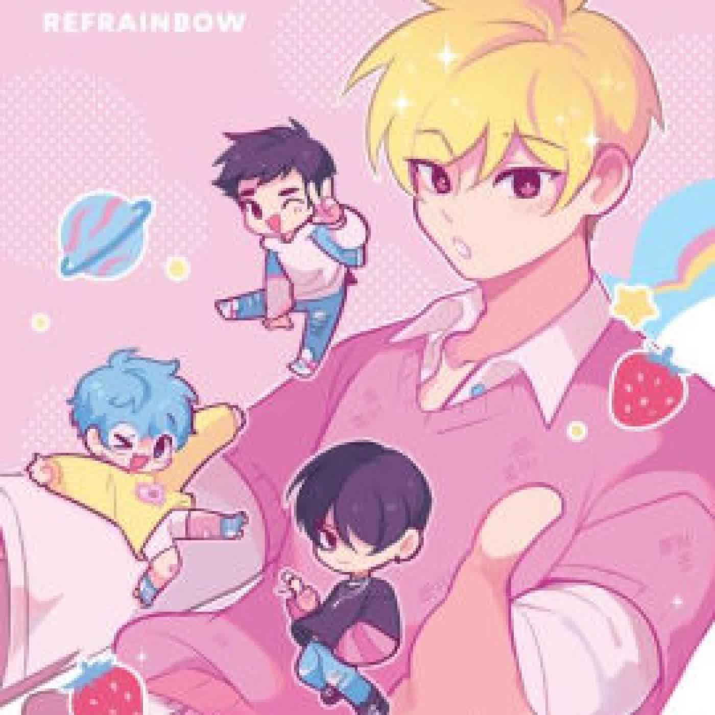Boyfriends. Volume One: A WEBTOON Unscrolled Graphic Novel by refrainbow on Iphone New Format