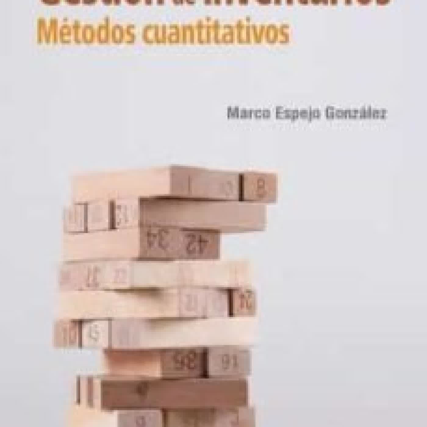 GESTION DE INVENTARIOS: METODOS CUANTITATIVOS MARCO ESPEJO GONZALEZ