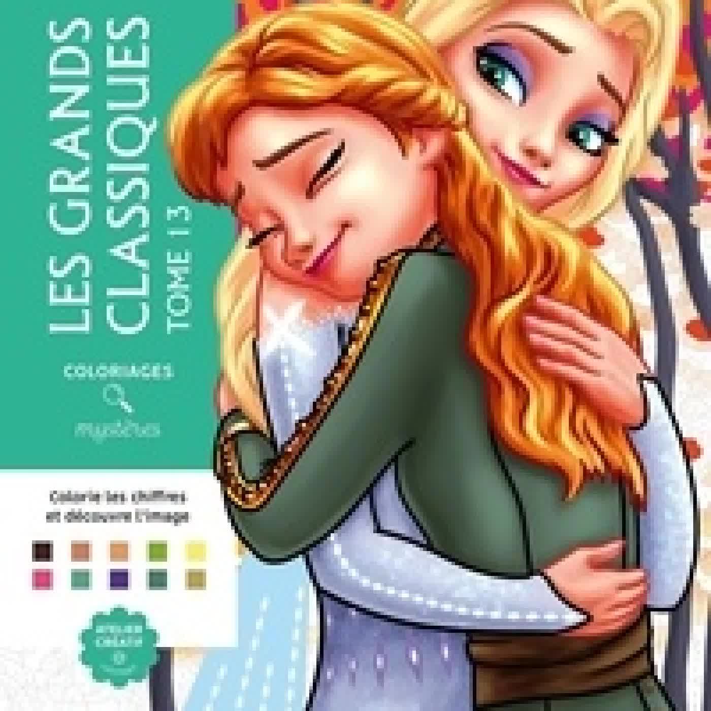Lire en ligne : Les grands classiques. Atelier coloriages mystères
