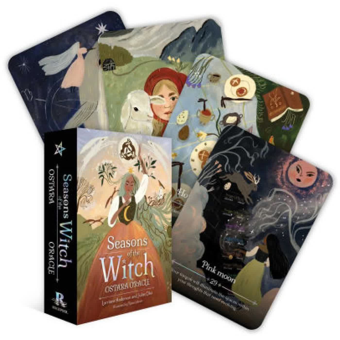 Seasons of the Witch - Ostara Oracle by Lorriane Anderson, Tijana Lucovic, Juliet Diaz on Iphone New Format