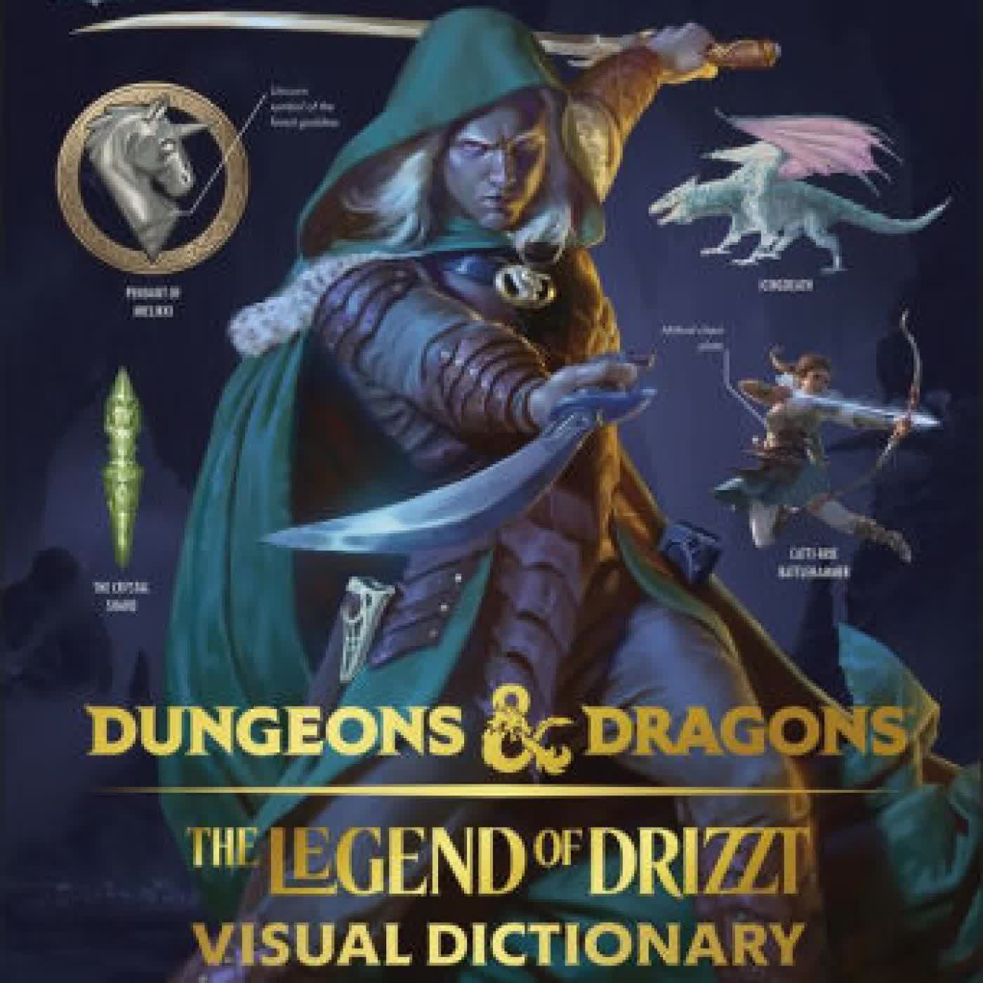 Dungeons & Dragons The Legend of Drizzt Visual Dictionary by Michael Witwer, R. A. Salvatore on Iphone New Format