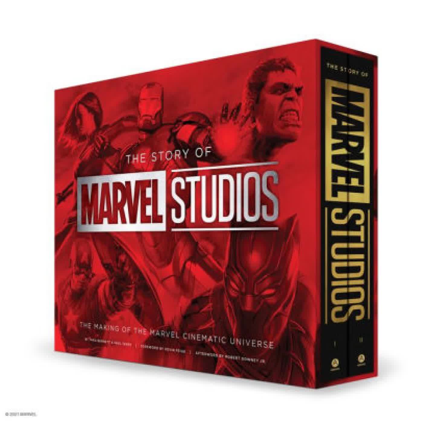 The Story of Marvel Studios: The Making of the Marvel Cinematic Universe by Tara Bennett, Paul Terry, Kevin Feige, Robert Downey Jr., Marvel Studios on Iphone New Format