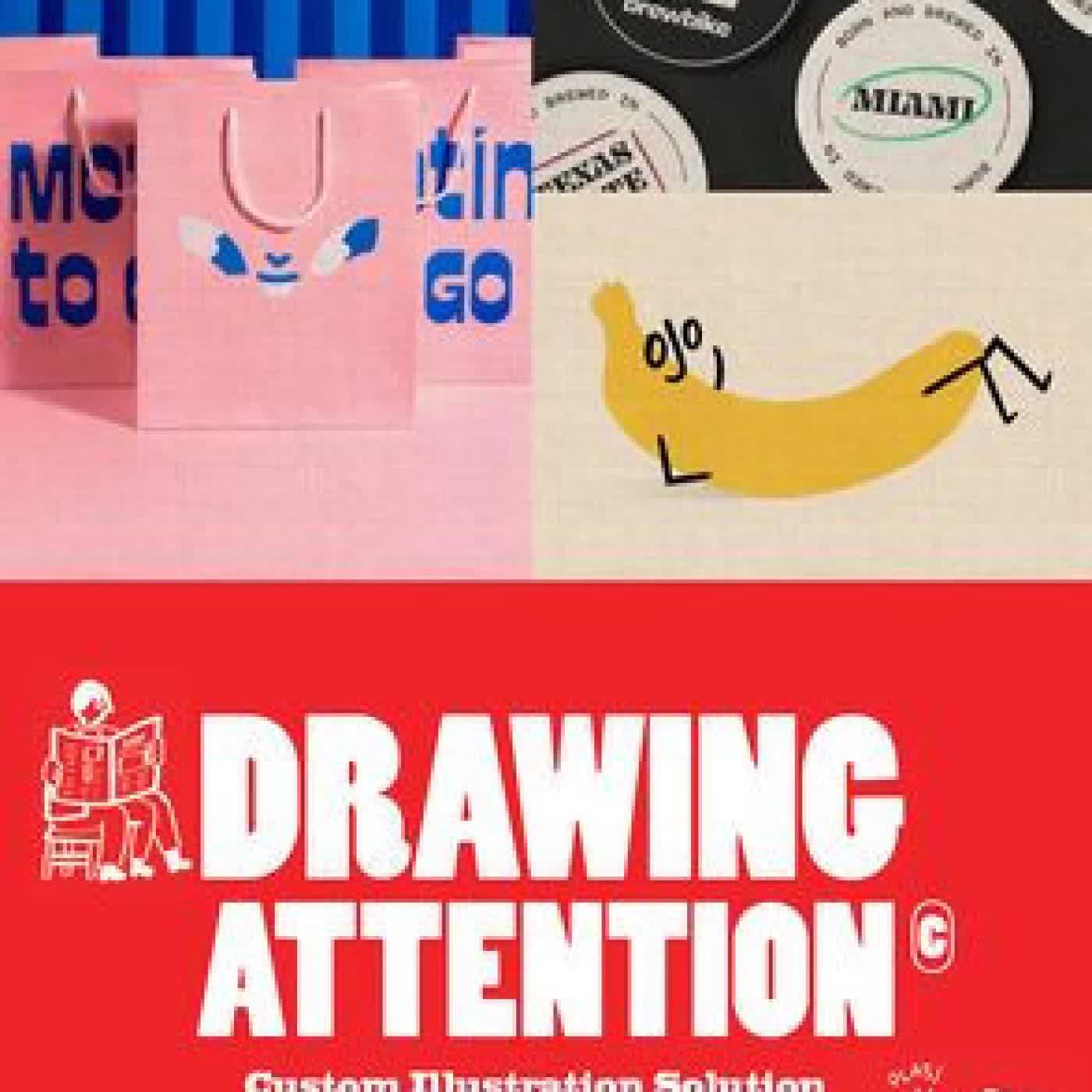 Read online: Drawing Attention: Custom Illustration Solutions for Brands Today by