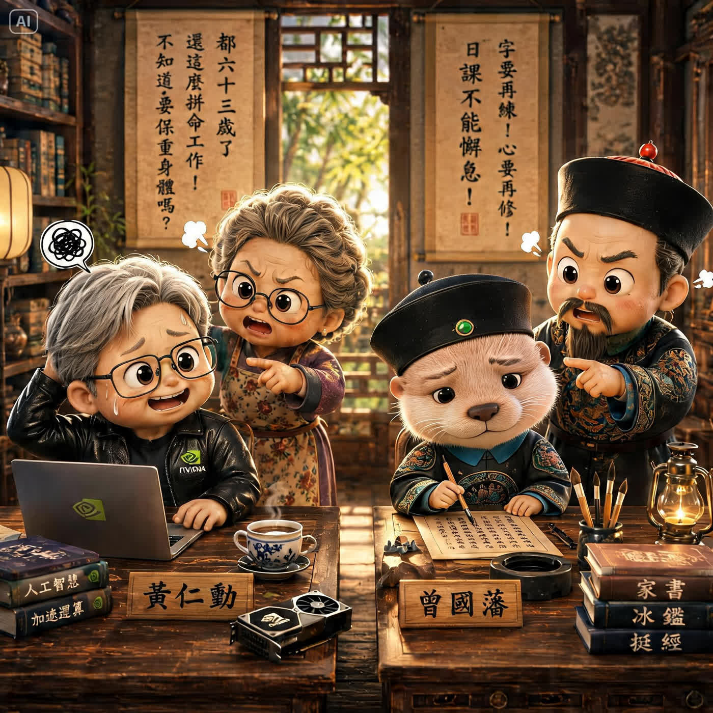EP6 黃仁勳63歲還被媽媽唸，曾國藩被老爸唸了一輩子 episode artwork