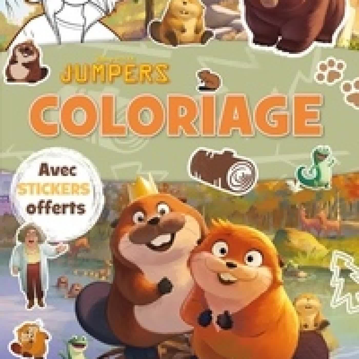 {téléchargement} Jumpers Coloriage. Avec stickers offerts