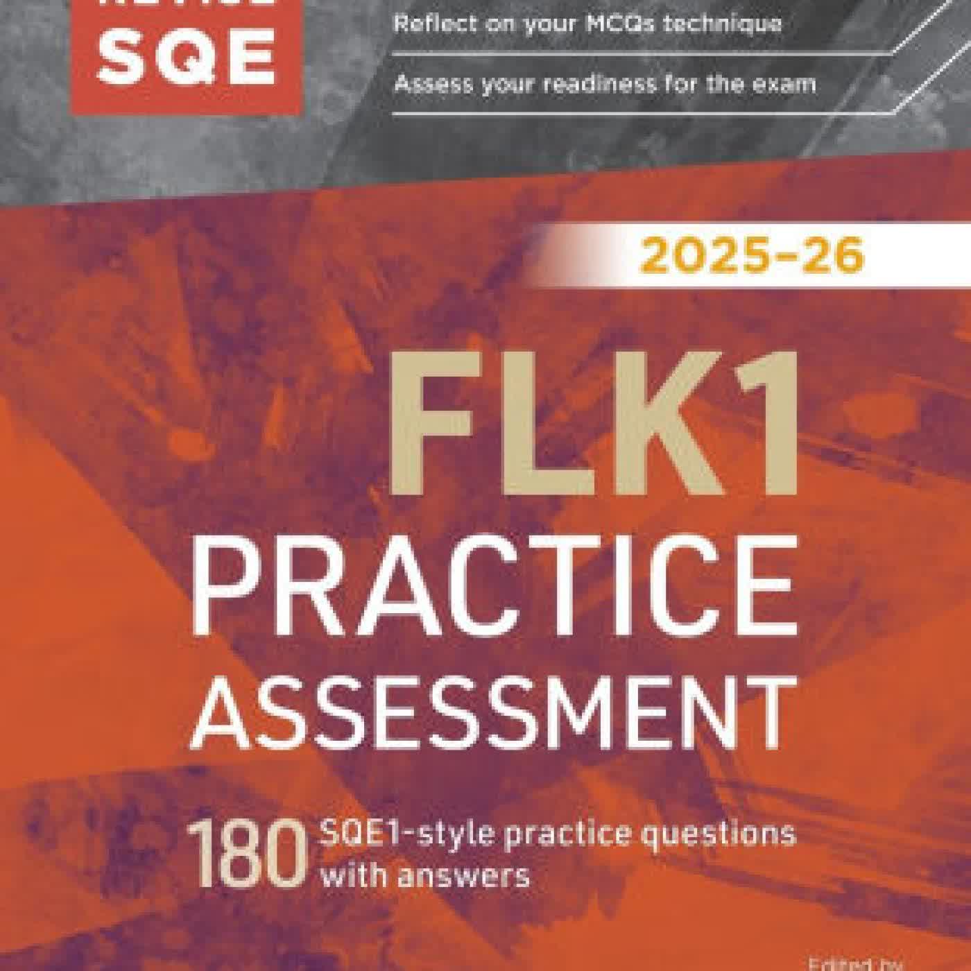 Revise SQE FLK1 Practice Assessment 2025-26 by Mark Thomas on Iphone New Format