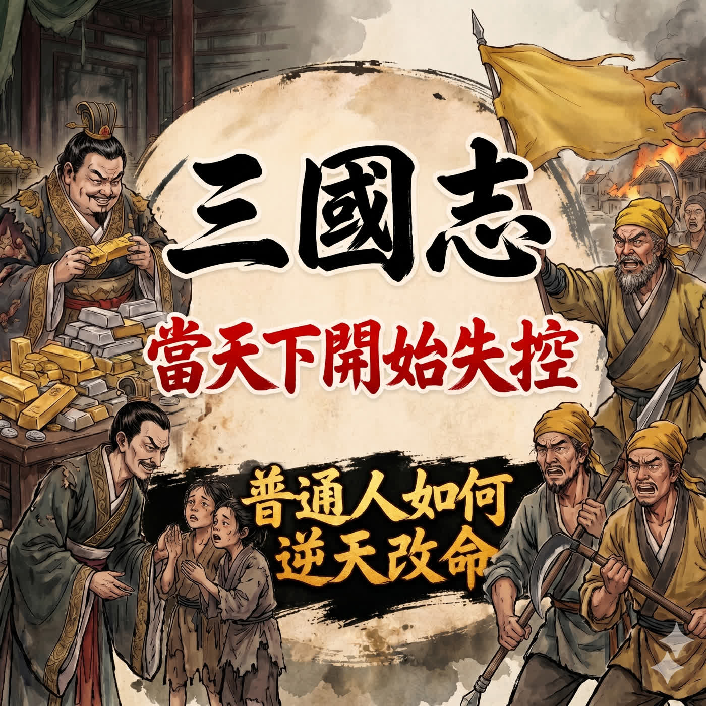 黃巾之亂爆發前,聰明人早已開始布局人生《三國志》桓靈二帝的爛攤子與黃巾起義