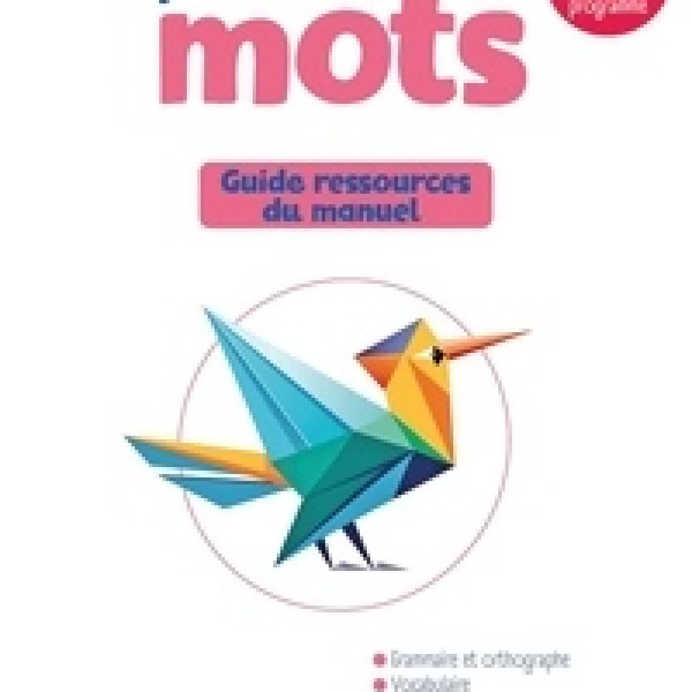Lire en ligne : A portée de mots CE1. Guide ressources du manuel Edition 2025