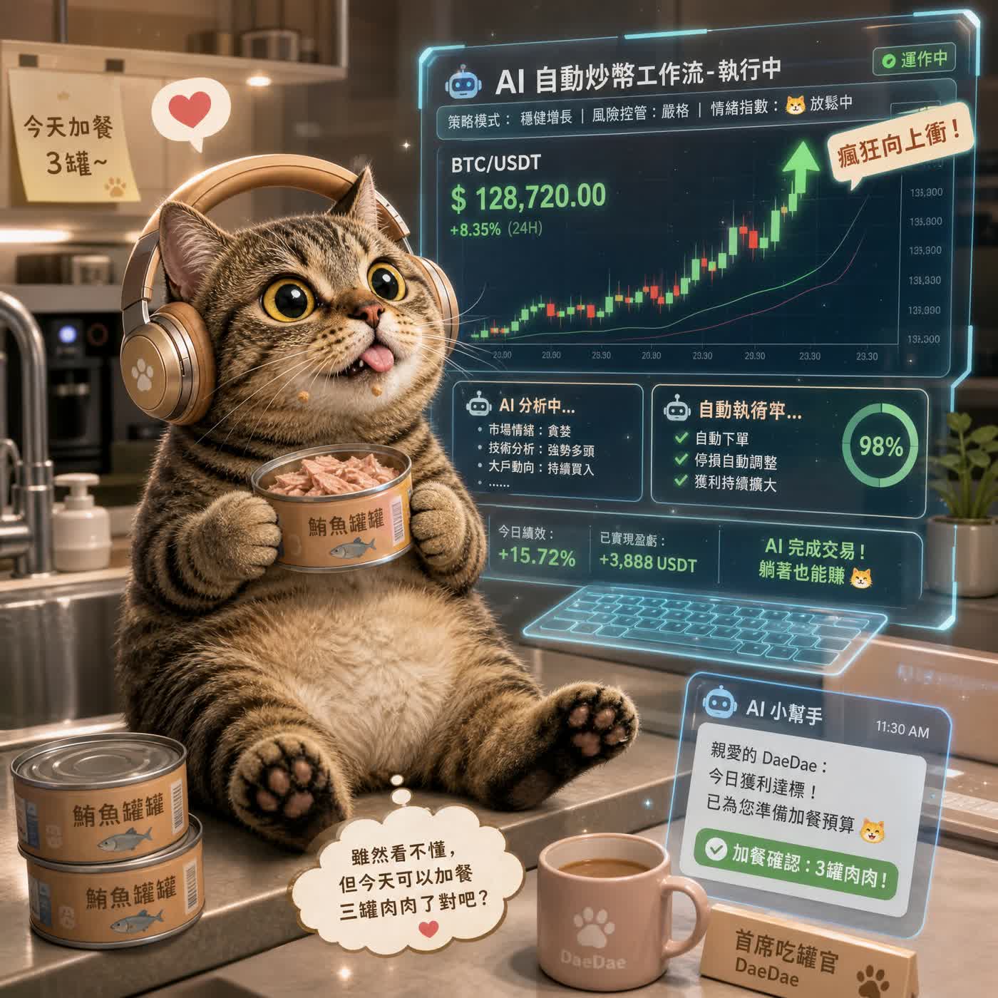 EP62｜一人抵 300 人？最強開源模型與 AI 自動炒幣工作流全公開！ episode artwork