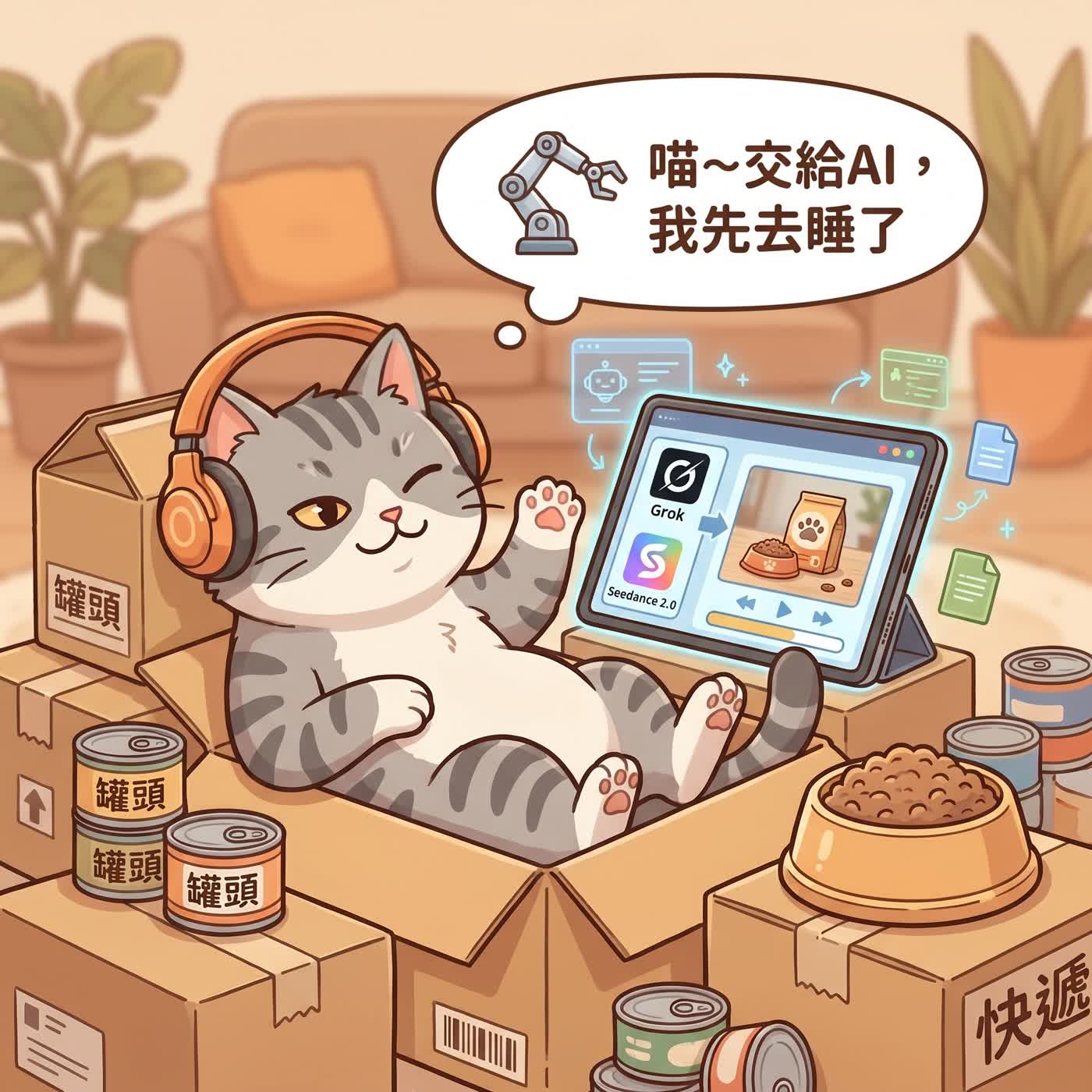 EP18｜零成本大片！Seedance 2.0 與 Grok 免費神器，AI 電商躺平賺罐罐全攻略！ episode artwork