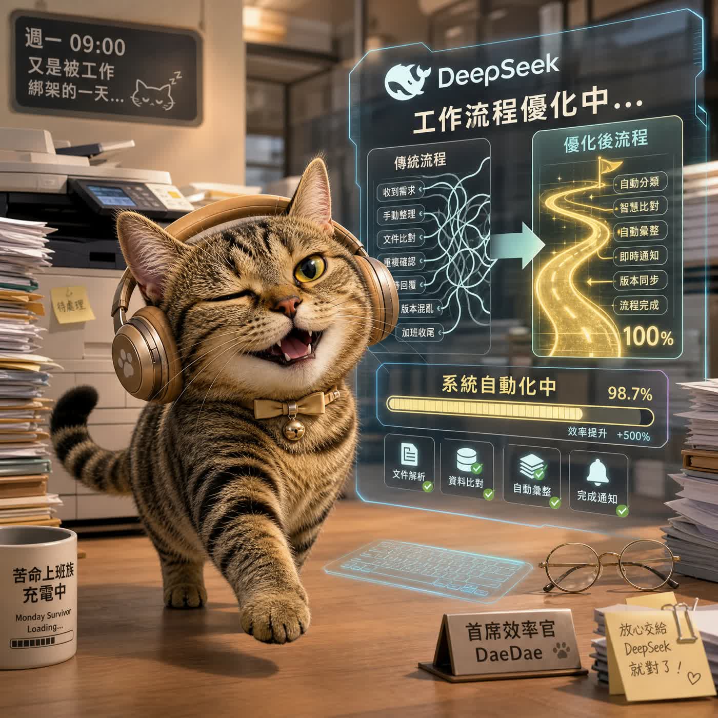 EP53｜AI 變革！從提示詞到系統工程，DeepSeek 自動化助理與超長影音生成新趨勢 episode artwork