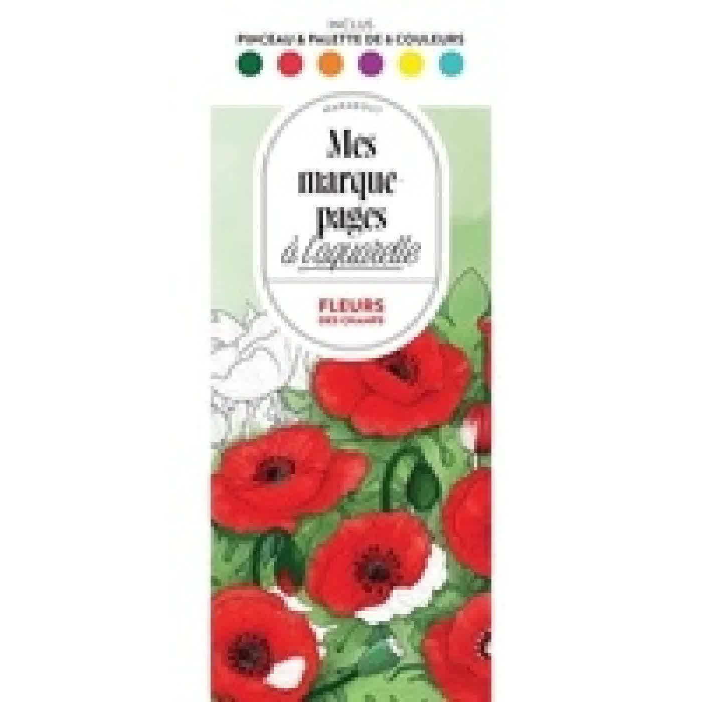 {téléchargement} Fleurs des champs. Inclus : pinceau & palette de 6 couleurs