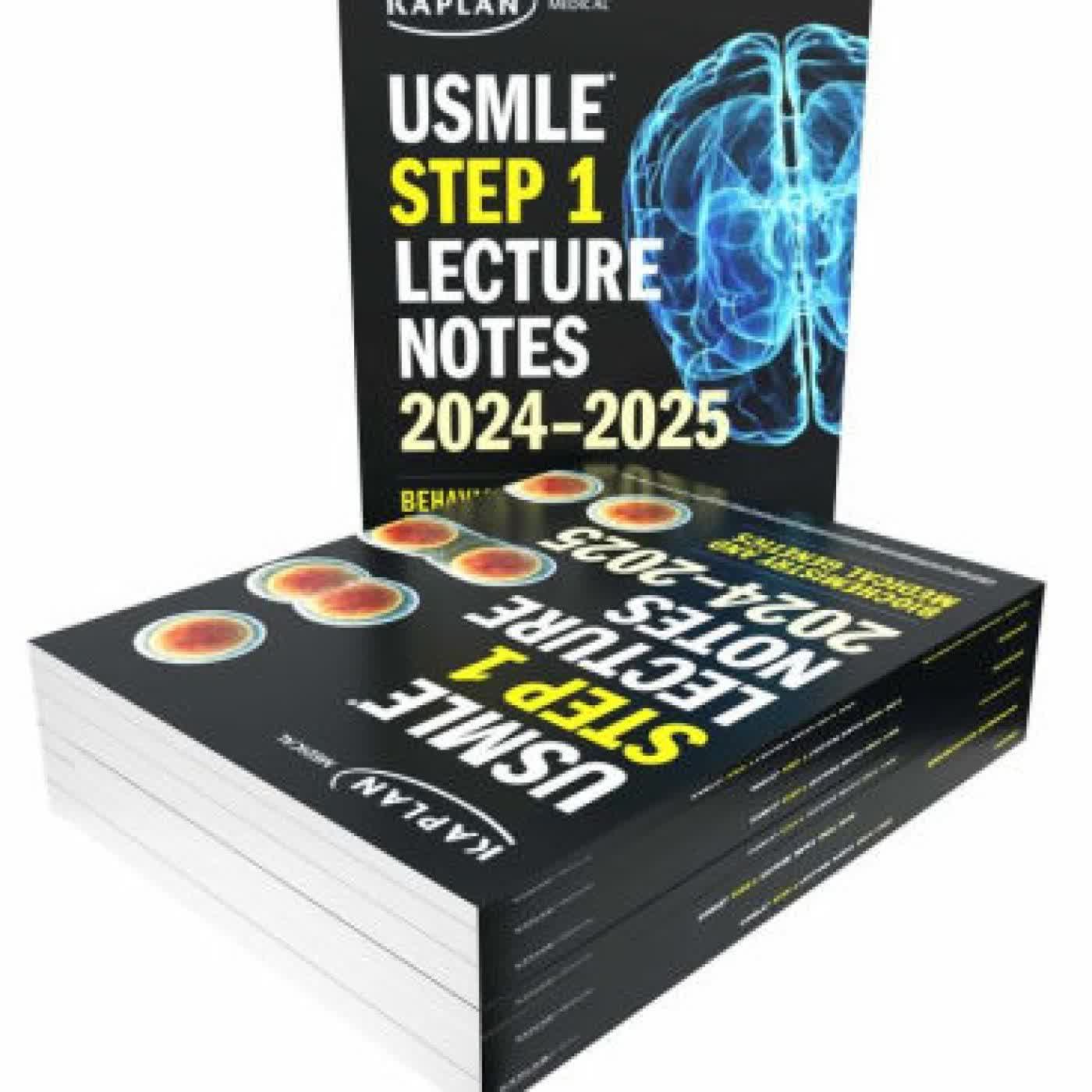 USMLE Step 1 Lecture Notes 2024-2025: 7-Book Preclinical Review by Kaplan Medical on Iphone New Format