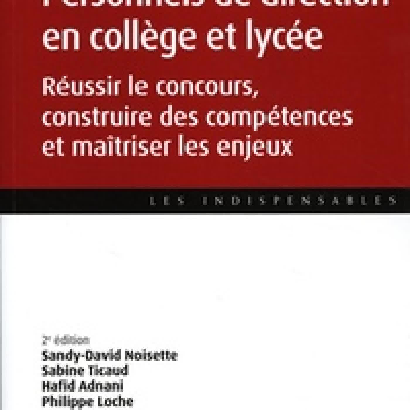 Télécharger Pdf Personnels de direction en collège et lycée. Réussir le concours, construire des compétences et maîtriser les enjeux2e édition