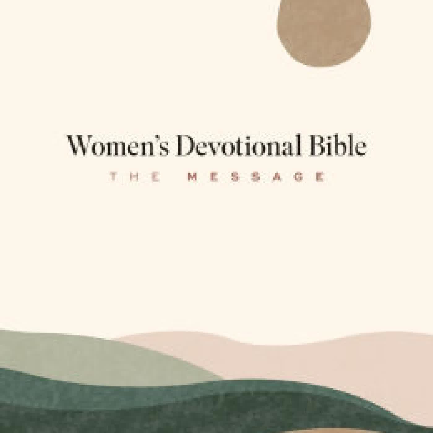 The Message Women's Devotional Bible by Eugene H. Peterson on Iphone New Format