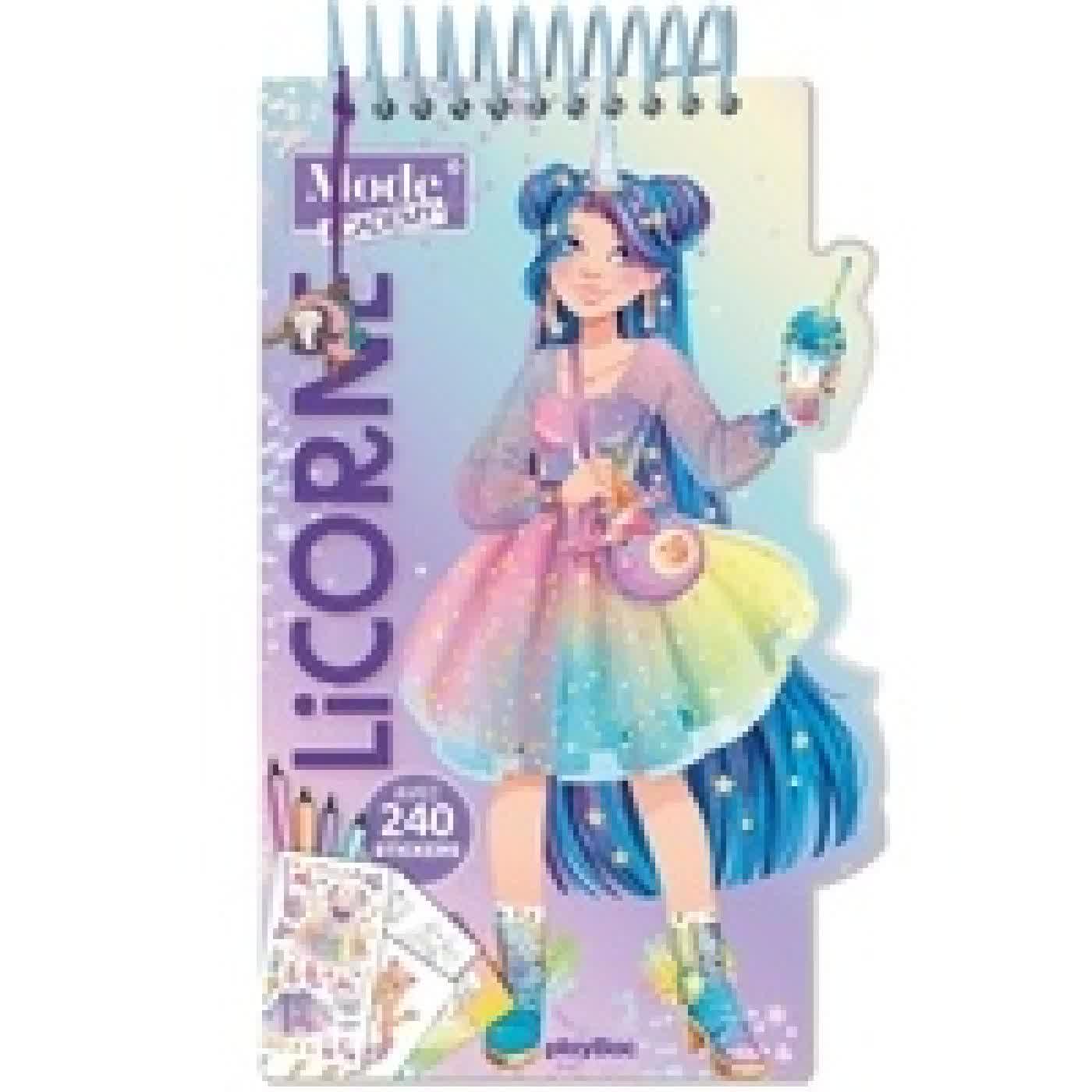Lire en ligne : Licorne. Avec 240 stickers