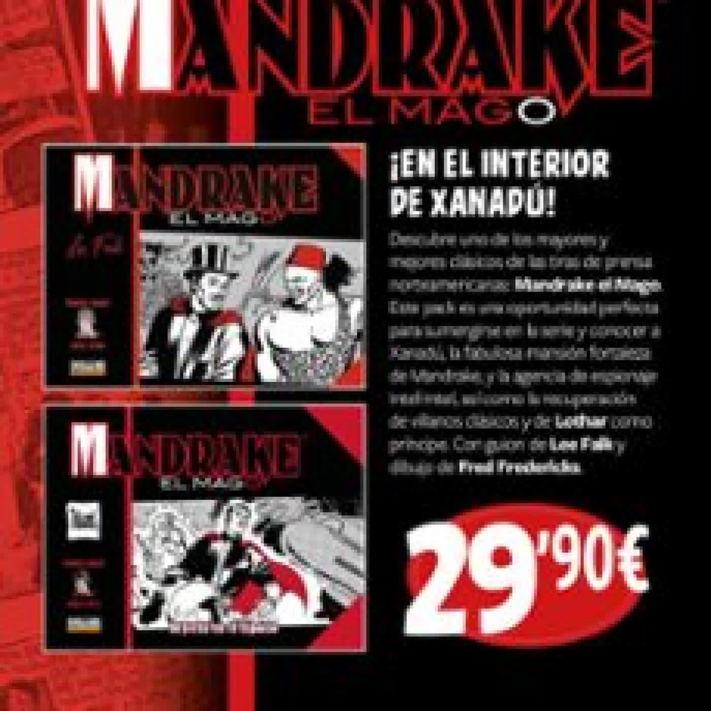 PACK MANDRAKE EL MAGO PHIL DAVIS, Lee Falk