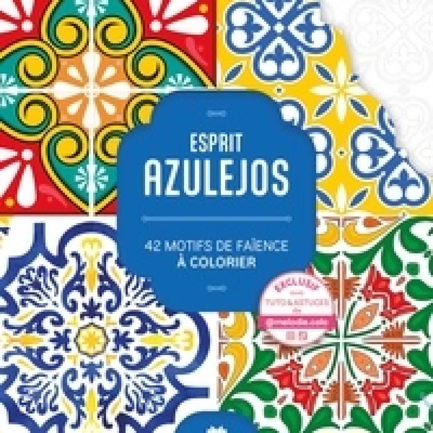 Lire en ligne : Esprit Azulejos. 42 motifs de faïence à colorier