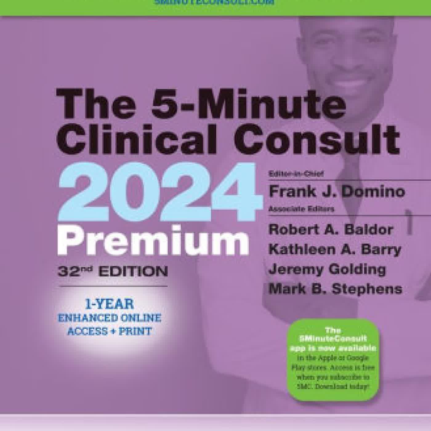 5-Minute Clinical Consult 2024 Premium by Frank Domino on Iphone New Format