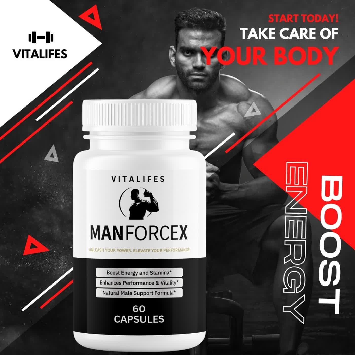 ManForceX Male Enhancement : Grow Testosterone & Stamina