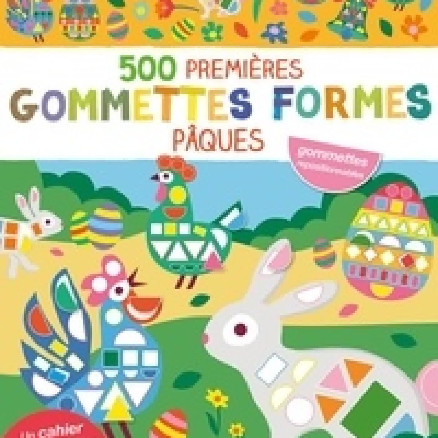 Télécharger Pdf 500 premières gommettes formes Pâques