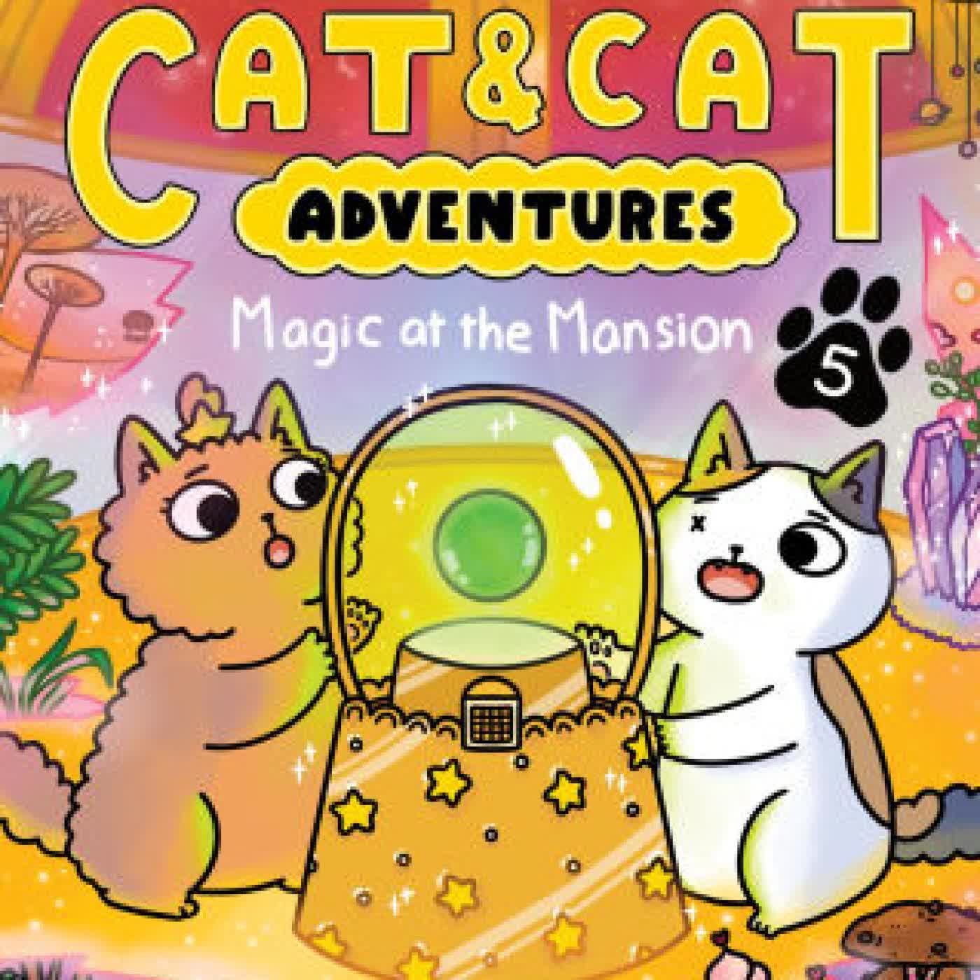 Cat & Cat Adventures: Magic at the Mansion: A Graphic Novel by Susie Yi on Iphone New Format