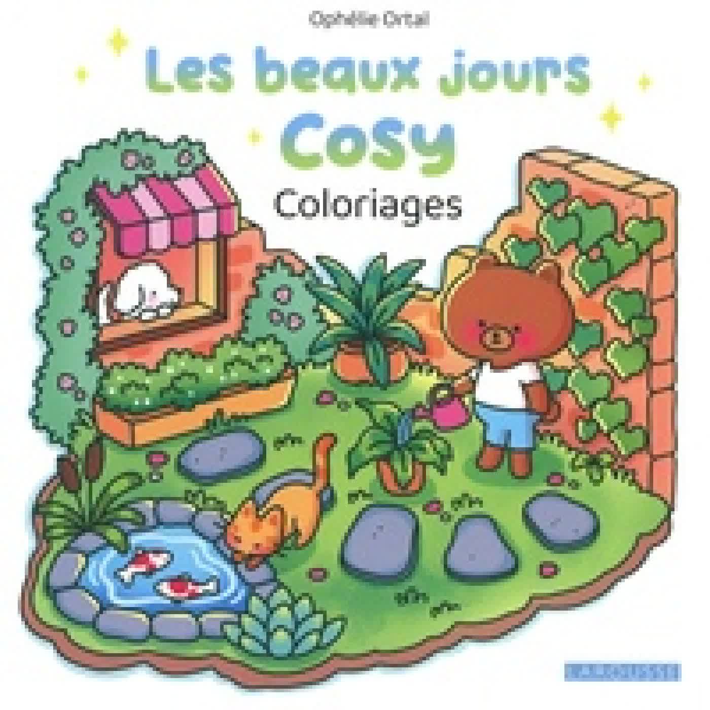 Télécharger Pdf Les beaux jours cosy. Coloriages