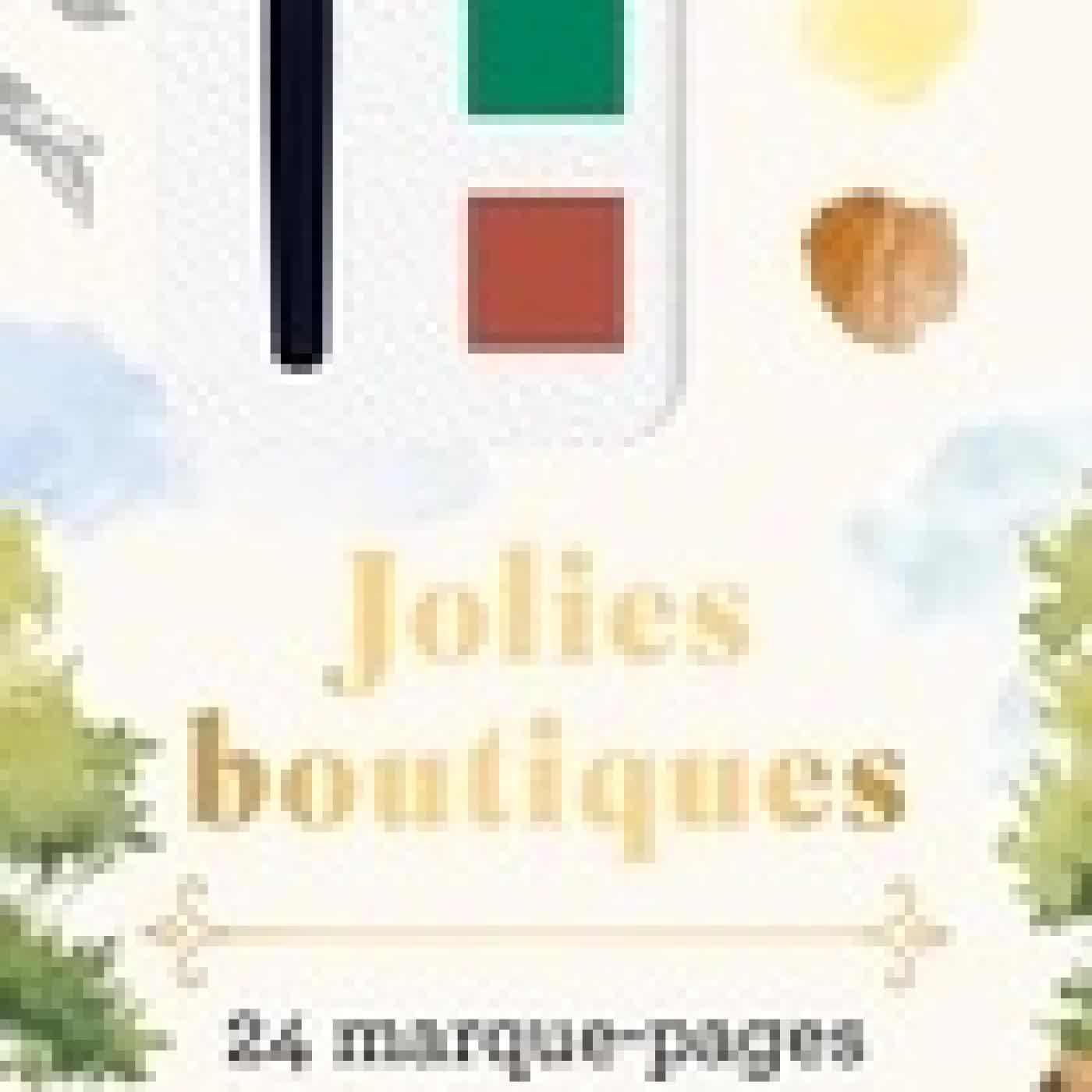 Lire en ligne : Jolies boutiques. 24 marque-pages à peindre à l'aquarelle
