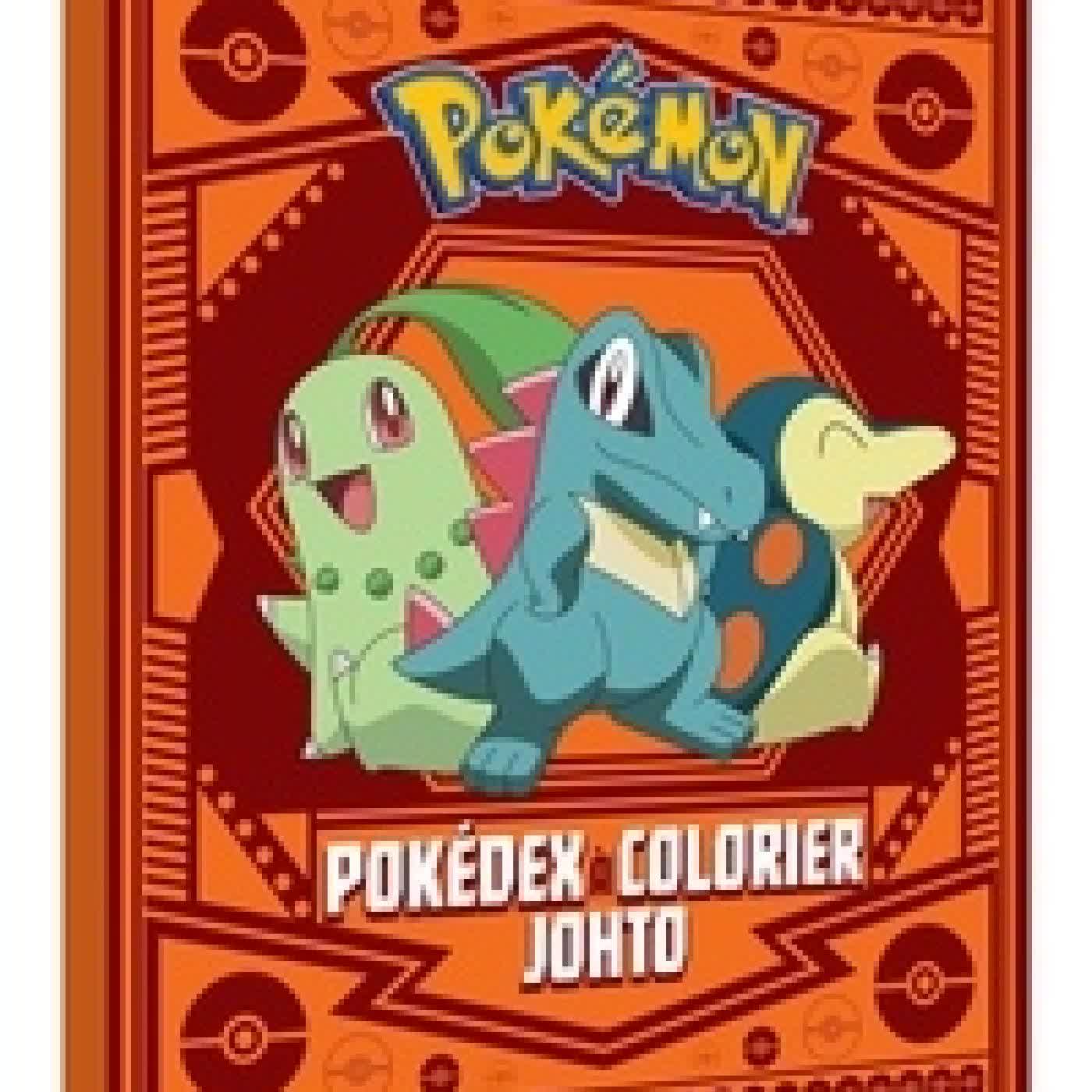 Télécharger Pdf Pokédex à colorier Johto