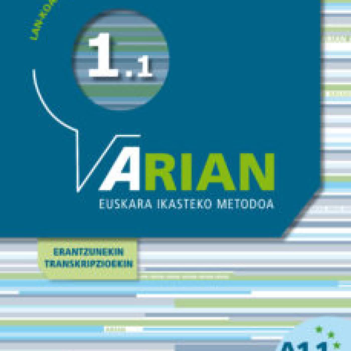 ARIAN A1.1 LAN KOADERNOA ETA ERANTZUNAK