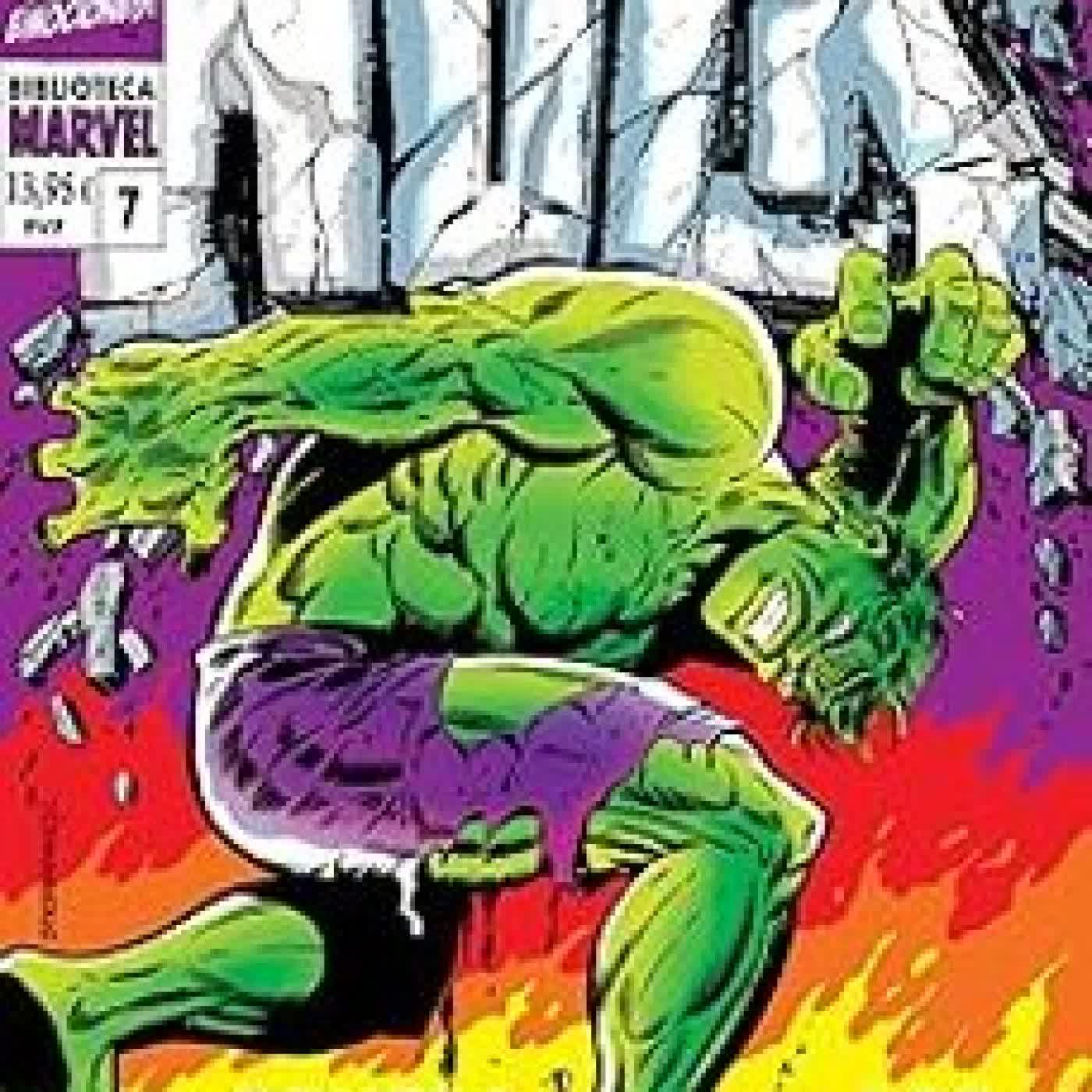BIBLIOTECA MARVEL EL INCREIBLE HULK 7 CONTRA LOS INHUMANOS BM 100 1968-1969 Varios autores