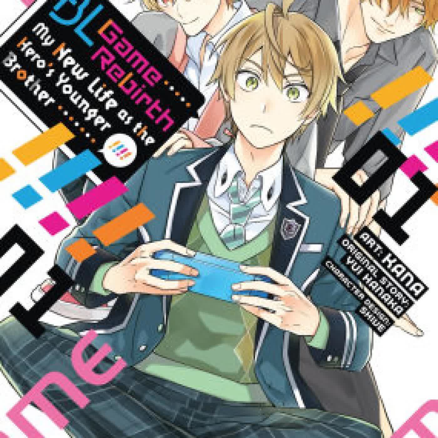 BL Game Rebirth: My New Life as the Hero's Younger Brother Vol. 1 by Yui Hanaka, Kana, Shive on Iphone New Format