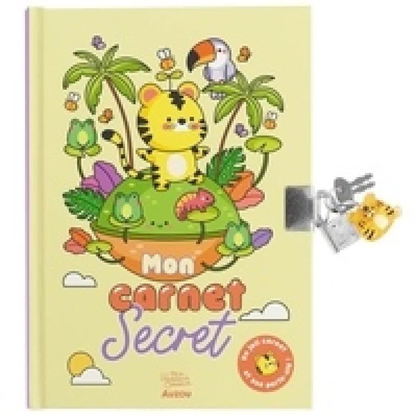 Lire en ligne : Mon carnet secret. Avec porte-clé tigre