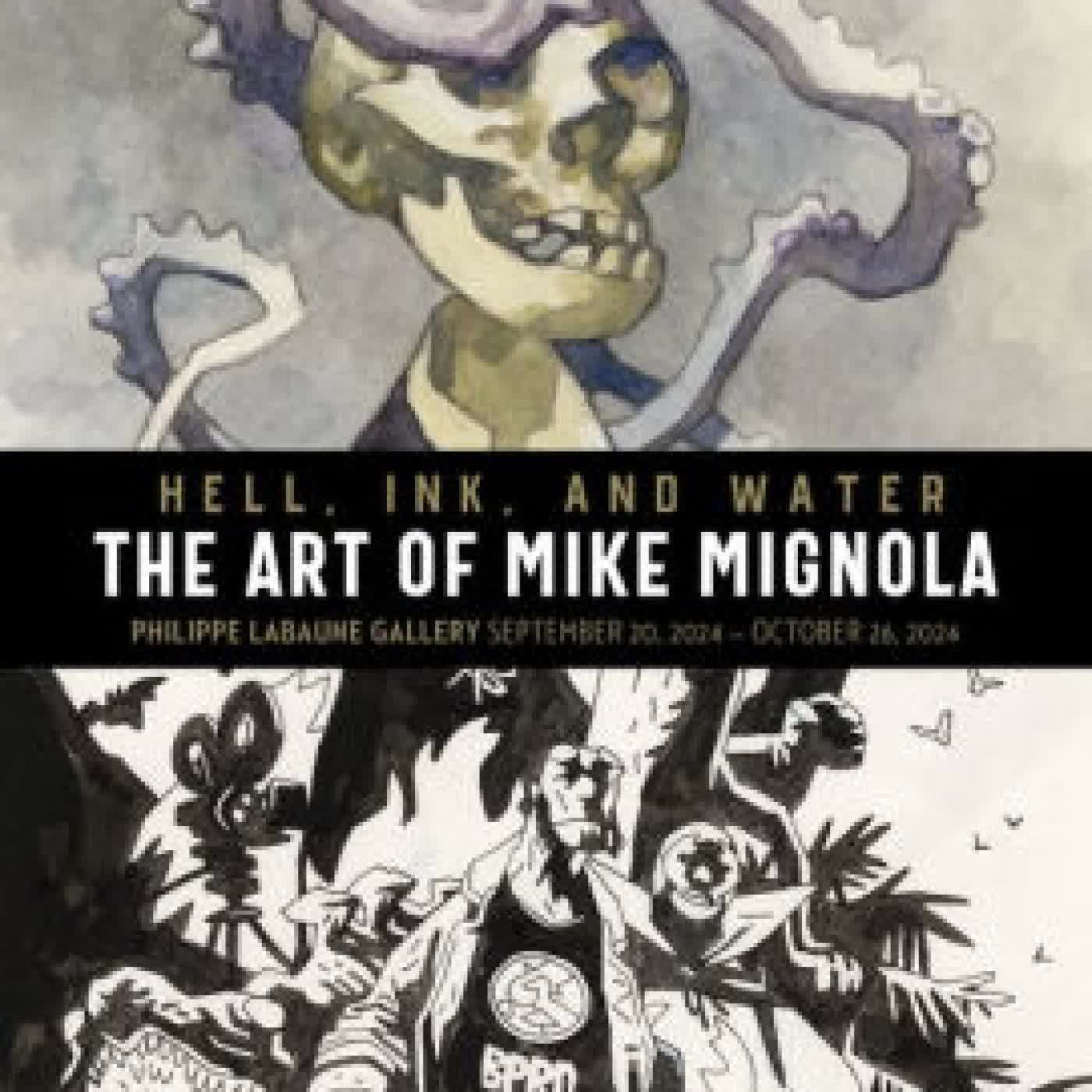 Hell, Ink & Water: The Art of Mike Mignola by Mike Mignola on Iphone New Format