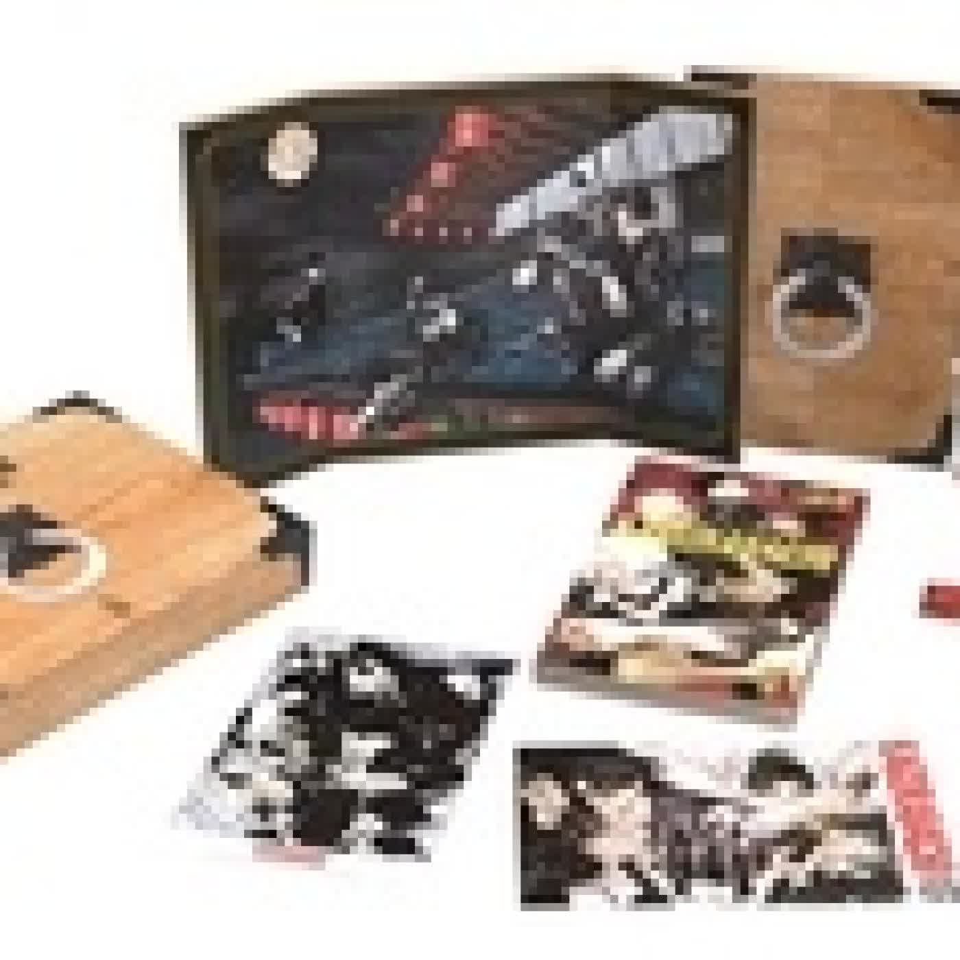 Lire en ligne : Kagurabachi Tome 7Coffret avec une jaquette réversible, un standee en bois de Chihiro et Hakuri, un triptyque avec fermeture aimantée et dorure, et 2 ex-libris exclusifs - Edition collector