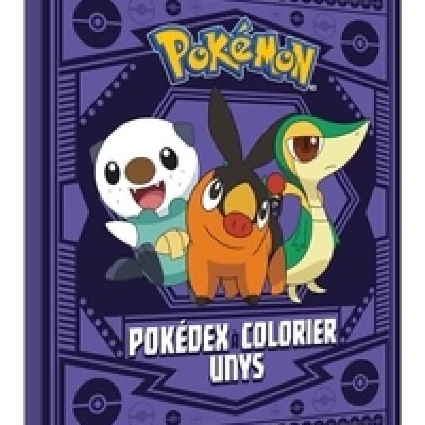Lire en ligne : Pokédex à colorier Unys