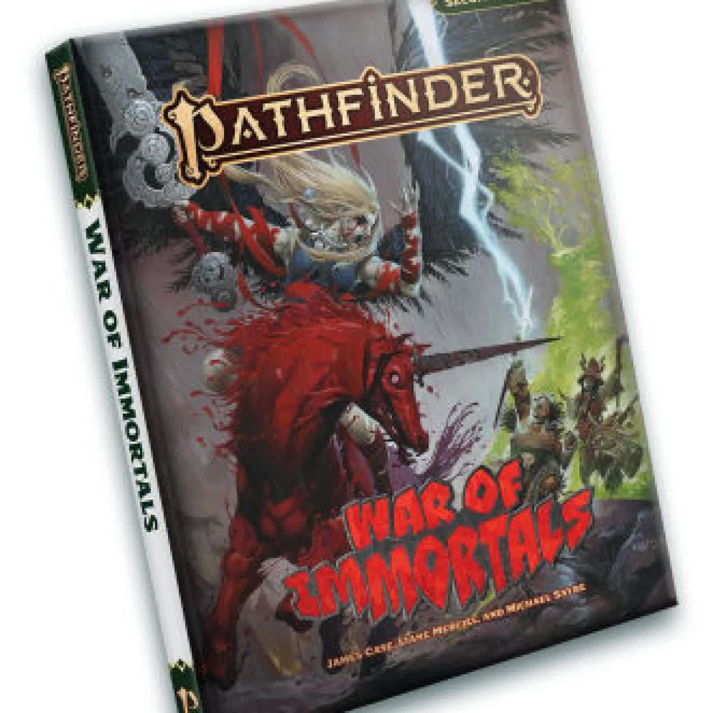 Pathfinder RPG: War of Immortals (P2) by James Case, Liane Merciel, Michael Sayre, Jessica Catalan, Matt Chapmond on Iphone New Format