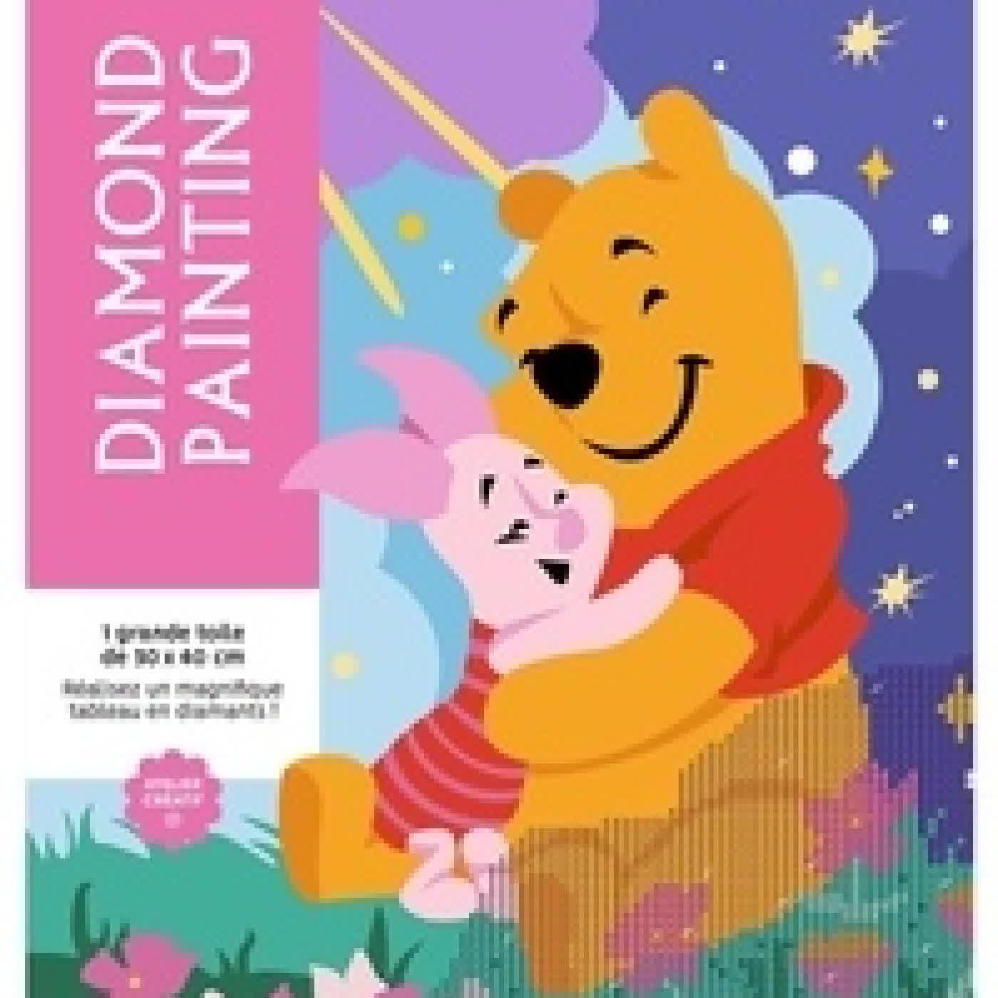 Lire en ligne : Diamond painting Winnie l'Ourson. Réalisez un magnifique tableau en diamants !