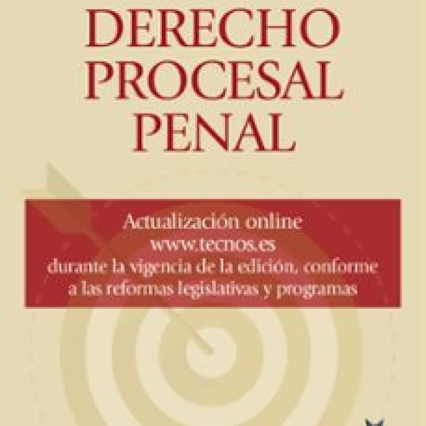 DERECHO PROCESAL PENAL (6ª ED.) José Martínez Jiménez