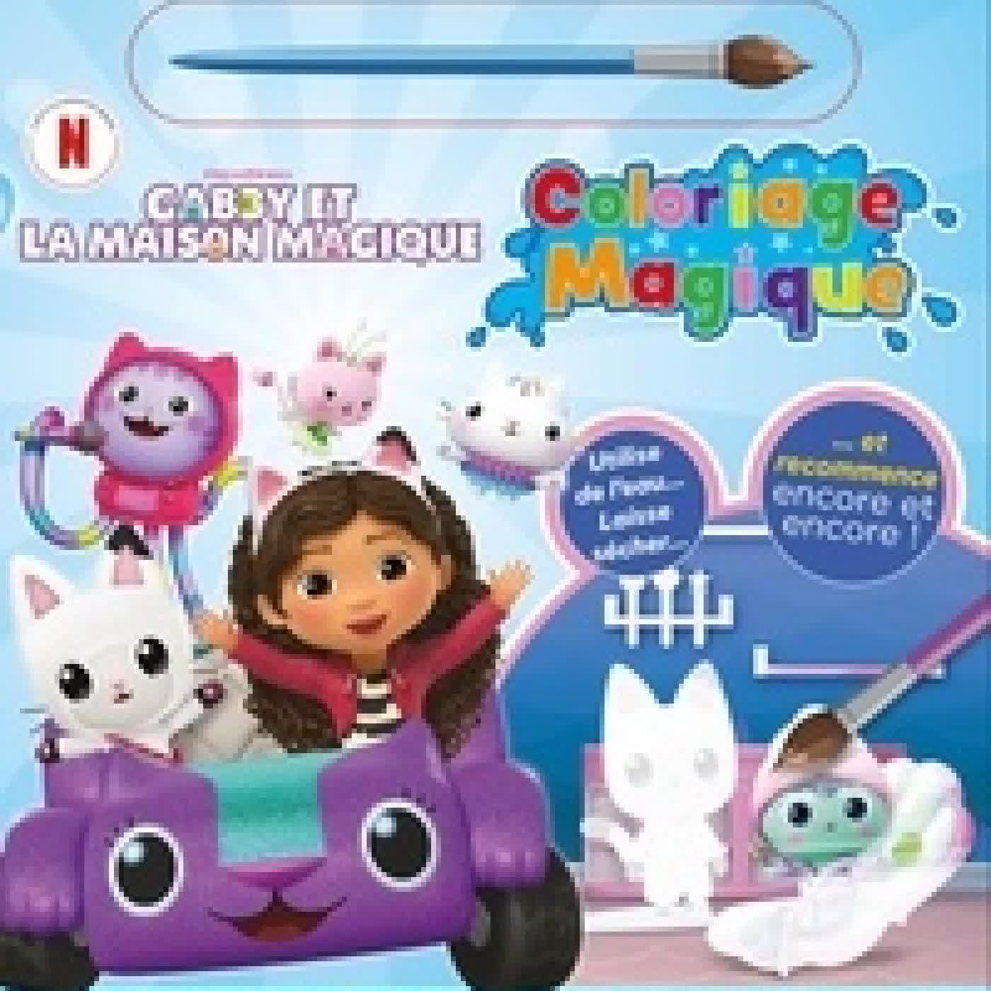 Télécharger Pdf Gabby et la maison magique Coloriages magiques. Avec un pinceau