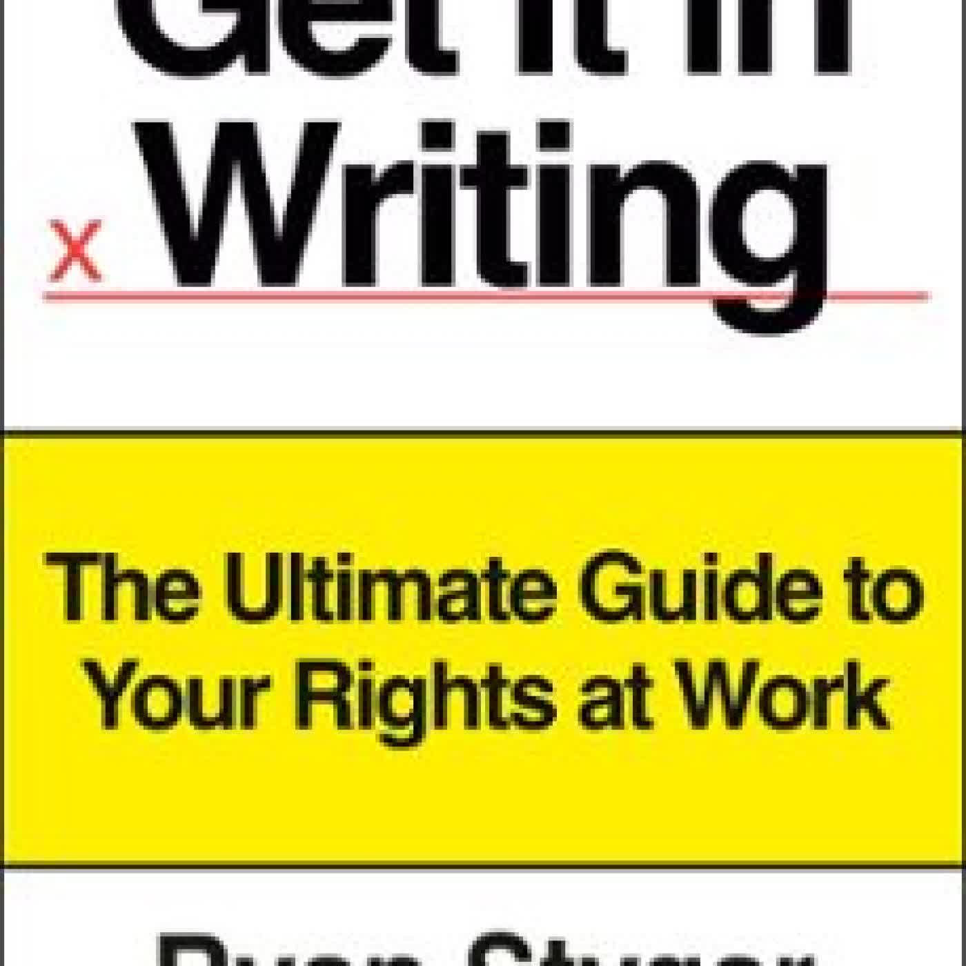 GET IT IN WRITING RYAN STYGAR